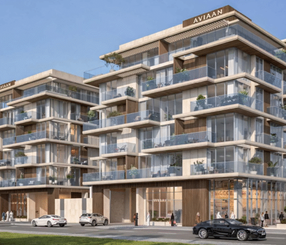 Arthouse Residences Meydan exterior view showcasing modern architectural design