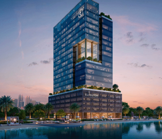 modern residential building exterior, Eaton Square, MBR City