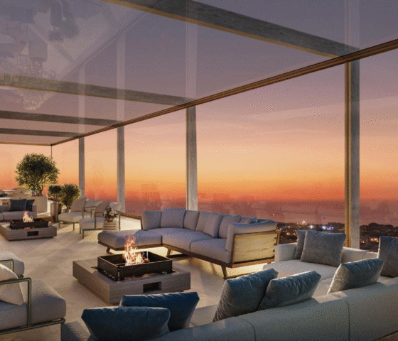 Unfinished Shell & Core office space with panoramic views in the AHS Luxury Office Tower