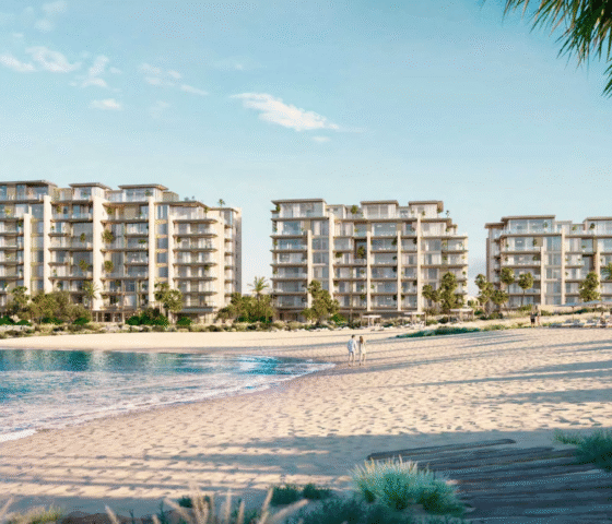 Luxury seafront apartments at Solaya, Jumeirah with beach and ocean views
