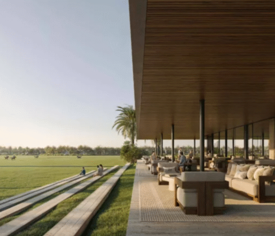 Spacious living room in an Equestra townhouse, blending modern design and luxury.