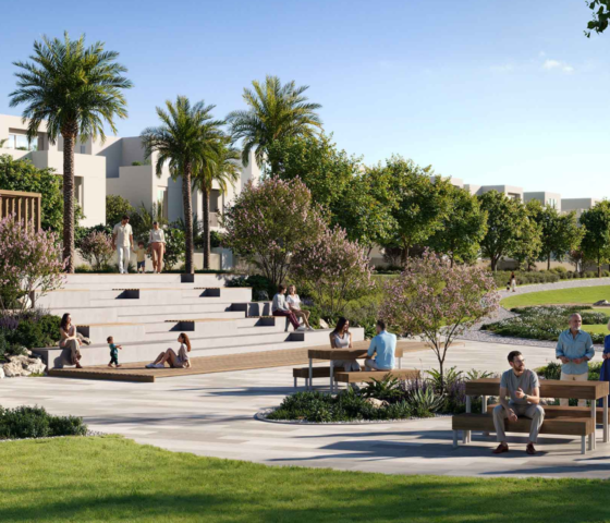 Salva The Heights by Emaar luxury villa exterior featuring modern architecture, private parking, landscaped surroundings, and premium residential design.