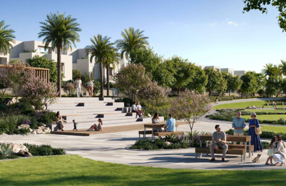 Salva The Heights by Emaar luxury villa exterior featuring modern architecture, private parking, landscaped surroundings, and premium residential design.