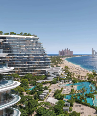 Luxury beachfront residences with sea views at Palm Jumeirah