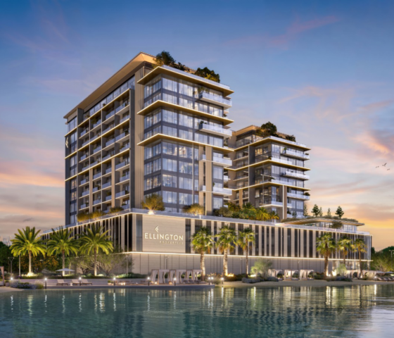 Modern waterfront residences at Everly Place by Ellington Properties