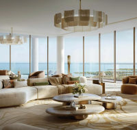 Avarra by Palace by Emaar Dubai – modern living room with cozy sofas and contemporary interiors.