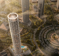 Central location of Binghatti Circle in JVC, Dubai