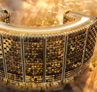 Binghatti Wraith residential tower offering stylish studios and 1 to 3 bedroom apartments