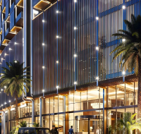 Modern residential development in Al Jaddaf Dubai
