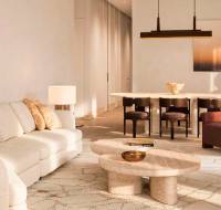 Wellness spa and lounge in Dubai home