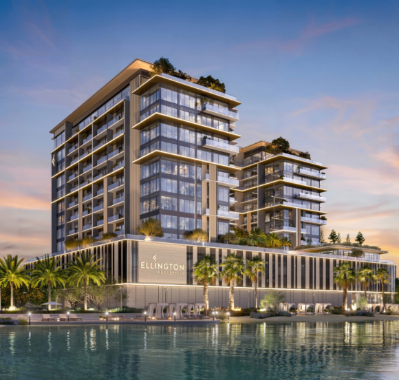 Modern waterfront residences at Everly Place by Ellington Properties