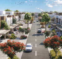 Gated community near Al Maktoum Airport