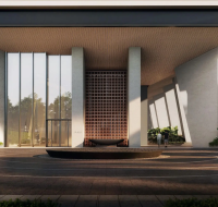 Wellness centre and beachfront pool at luxury residences