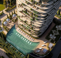 Le Château by BEYOND Evermore beachfront tower exterior design