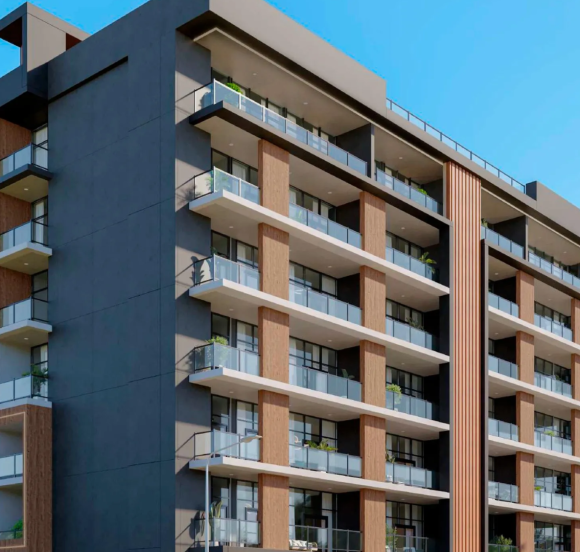 Lilian Residences building exterior with modern architecture and floor-to-ceiling windows