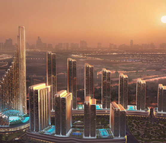 Mercedes-Benz Places by Binghatti Developers luxury residences in Dubai.