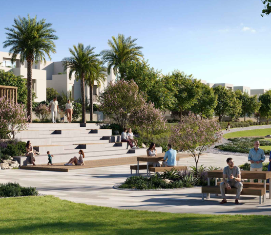 Salva The Heights by Emaar luxury villa exterior featuring modern architecture, private parking, landscaped surroundings, and premium residential design.