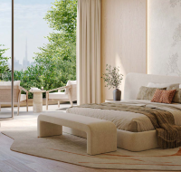 3-bedroom residence with large windows and sea-facing view