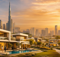 Tilal Binghatti premium villa interior living area