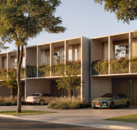 Luxury villas in Dubailand with modern architecture